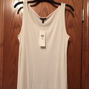 Eileen Fisher Scoop Neck Tunic (Stretch silk)